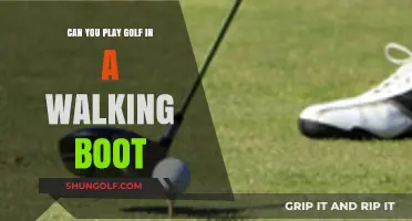 Golf in a Walking Boot: Tips for Playing with an Injury