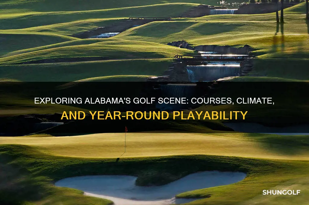 can you play golf in alabama