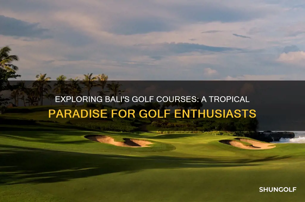 can you play golf in bali