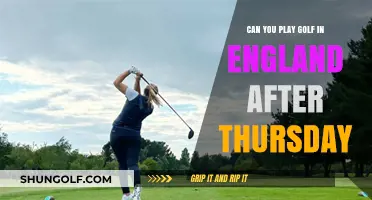 Golf in England Post-Thursday: Restrictions, Rules, and What to Expect