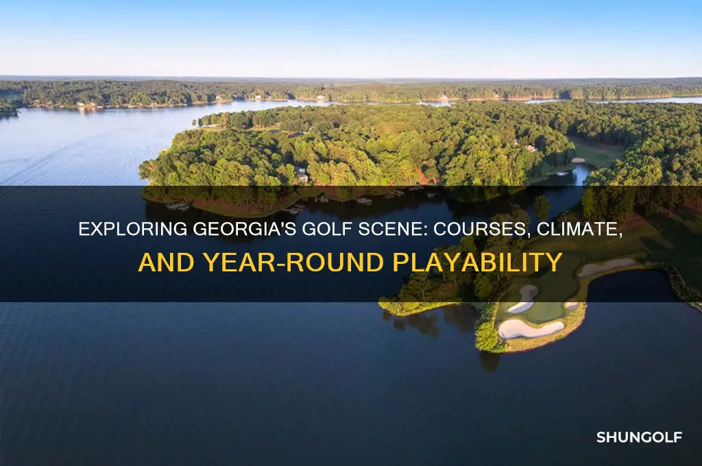 can you play golf in georgia