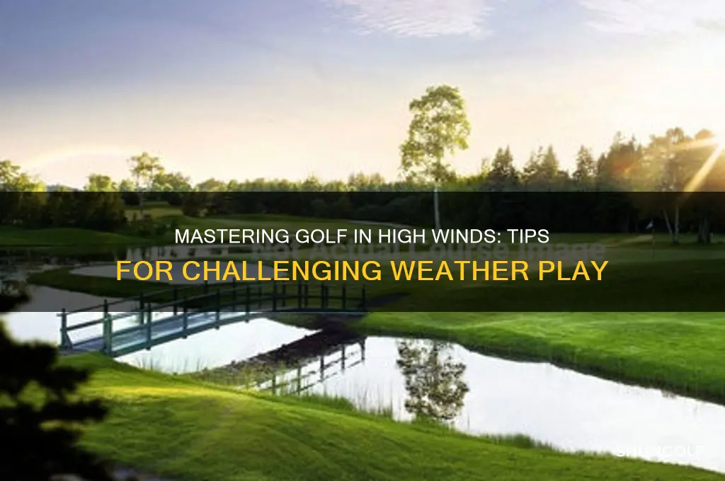 can you play golf in high winds