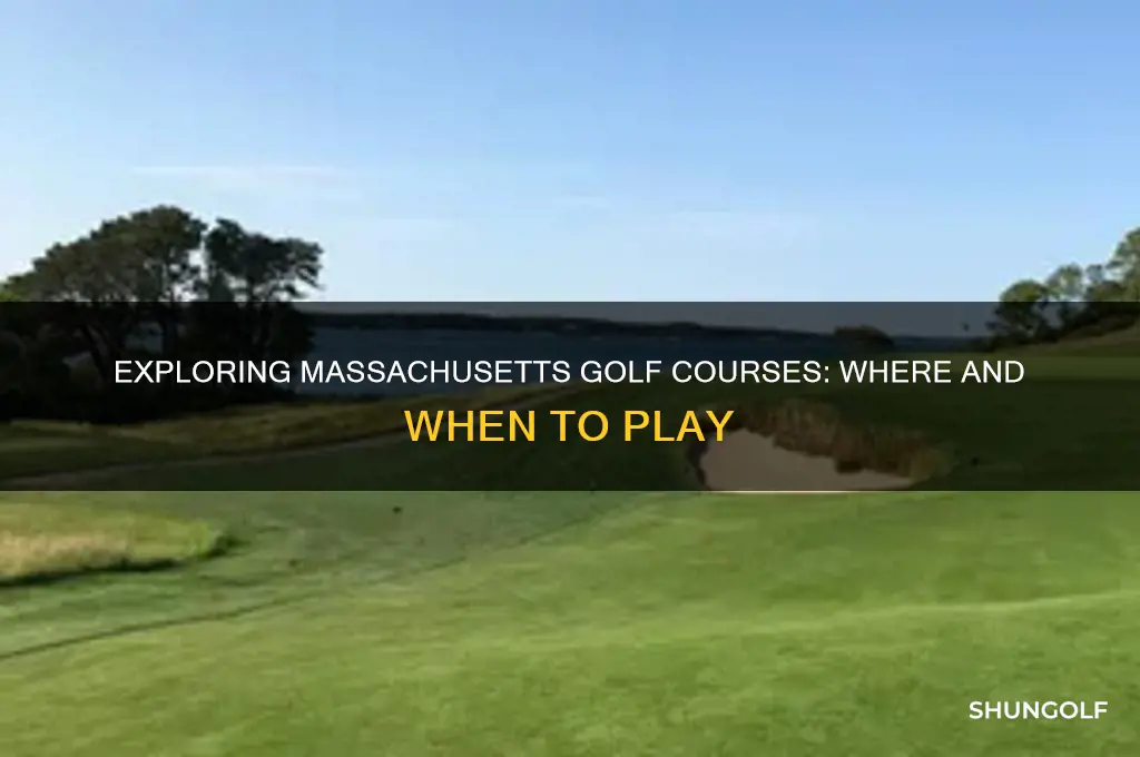 can you play golf in massachusetts