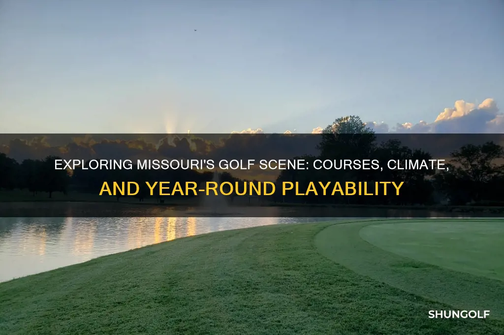 can you play golf in missouri