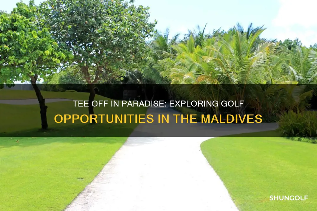 can you play golf in the maldives