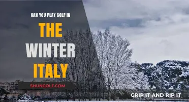 Winter Golf in Italy: Tips for Playing in the Cold Season