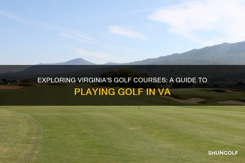 can you play golf in virginia