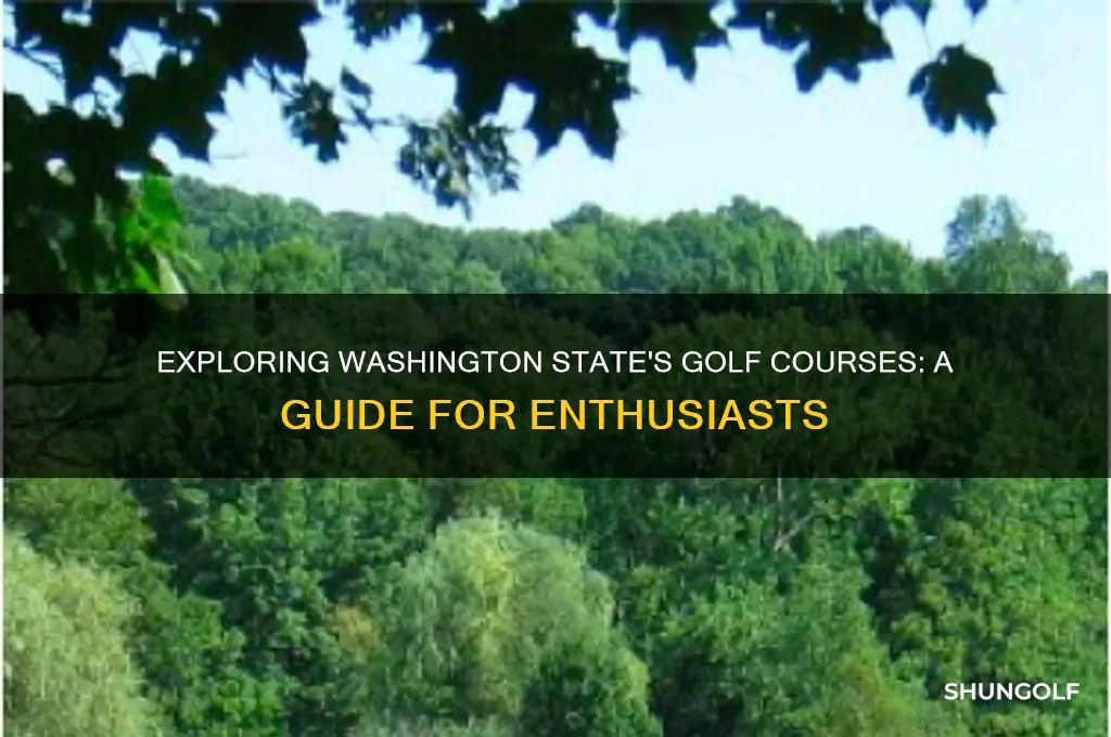 can you play golf in washington state