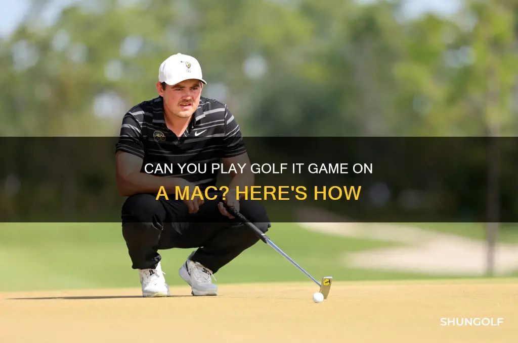 can you play golf it game on a mac