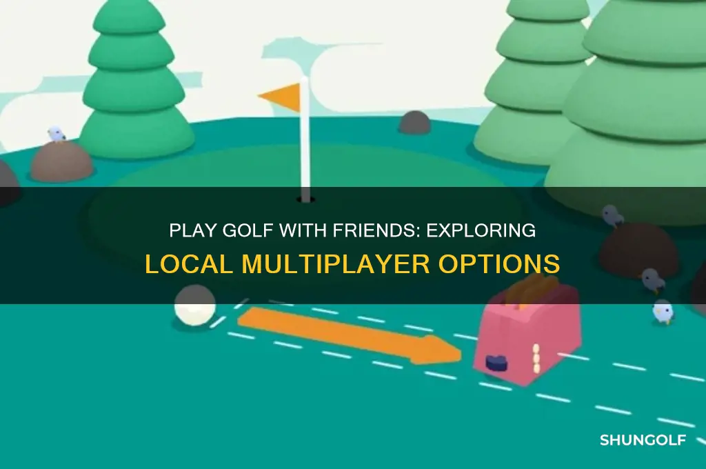 can you play golf it local multiplayer