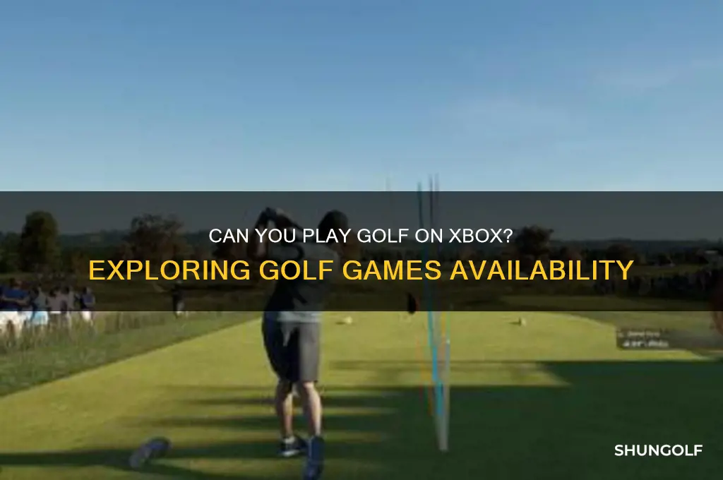 can you play golf it on xbox