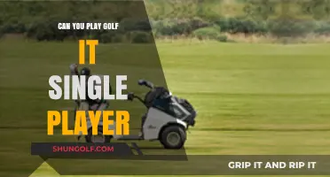 Solo Golfing: Enjoying the Greens as a Single Player