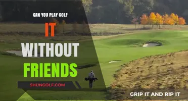 Golfing Solo: Enjoying the Game Without Friends by Your Side