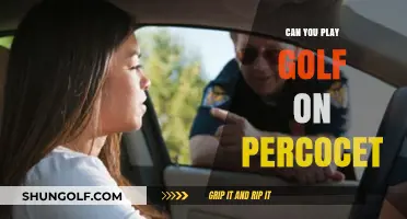 Golfing on Percocet: Risks, Safety, and What You Need to Know