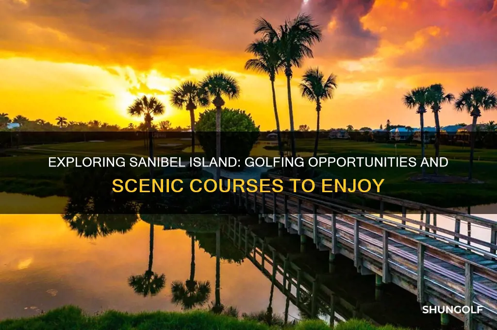 can you play golf on sanabel island