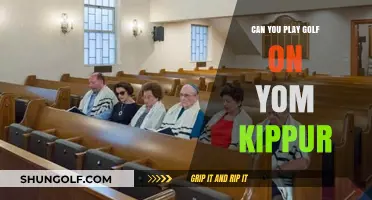 Golf on Yom Kippur: Respecting Tradition or Teeing Off?