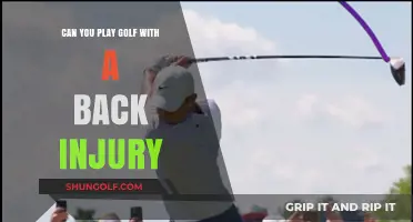 Golfing with a Back Injury: Tips for Safe Play and Recovery