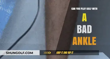 Golfing with a Bad Ankle: Tips and Strategies for Pain-Free Play