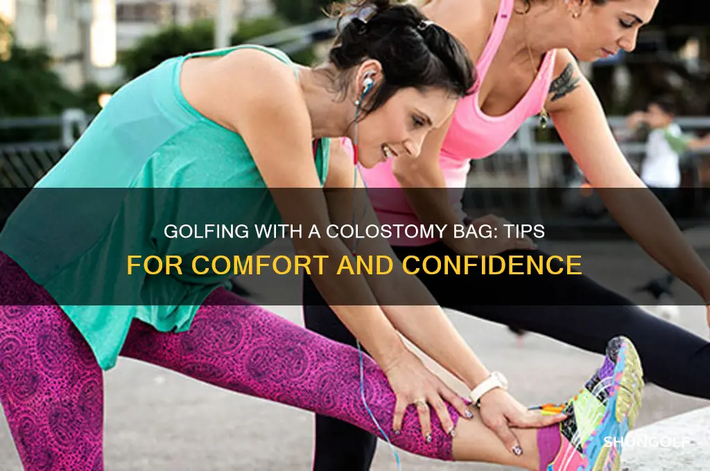 can you play golf with a colostomy bag