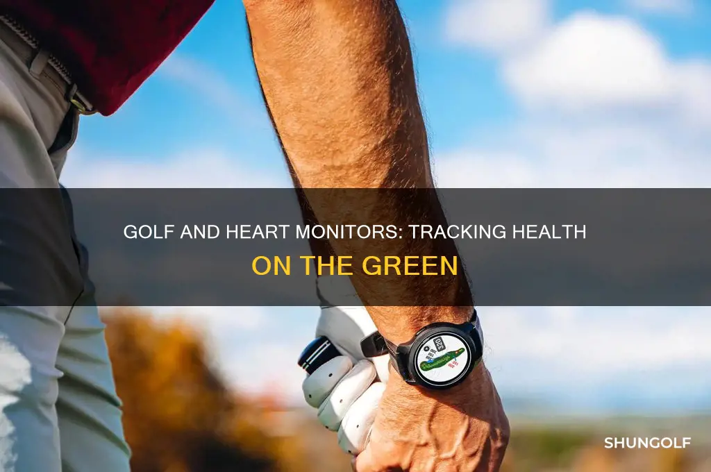 can you play golf with a heart monitor