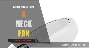 Golfing Comfort: Can a Neck Fan Enhance Your Game?