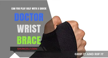 Golfing with a Shock Doctor Wrist Brace: Comfortable Swing Solution