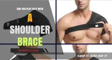 Golfing with a Shoulder Brace: Tips for Comfort and Performance