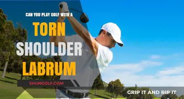 Golfing with a Torn Shoulder Labrum: Risks, Recovery, and Recommendations