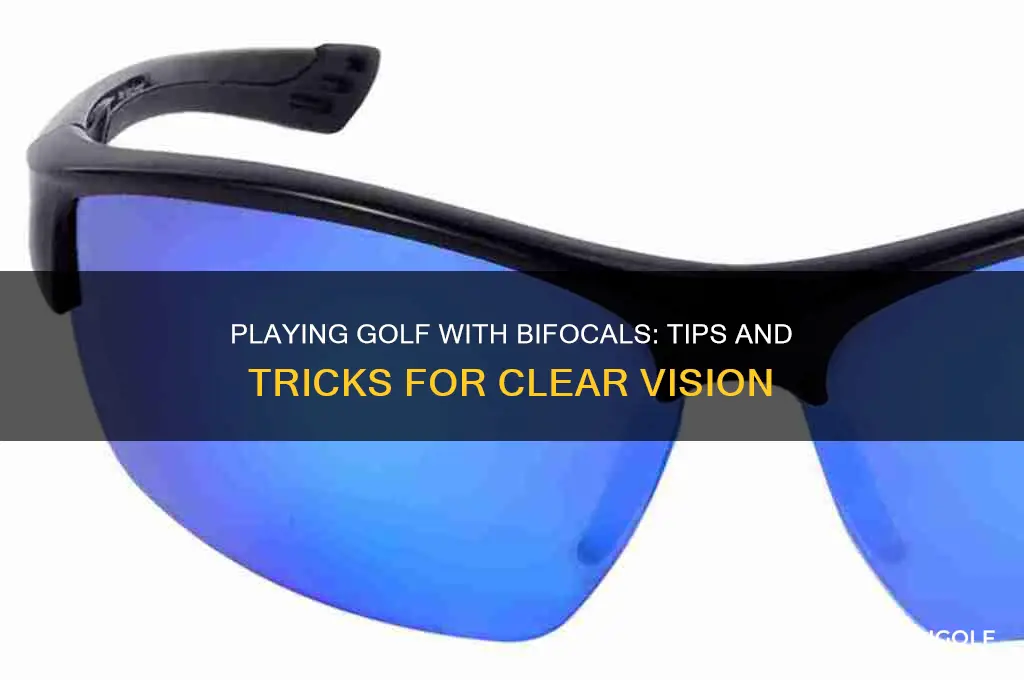 can you play golf with bifocals