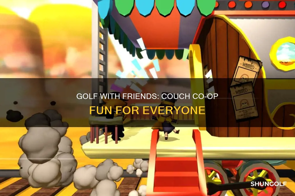 can you play golf with freinds couch coop