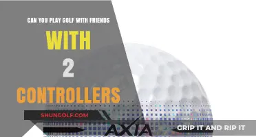 Golfing with Friends: How to Play with Two Controllers