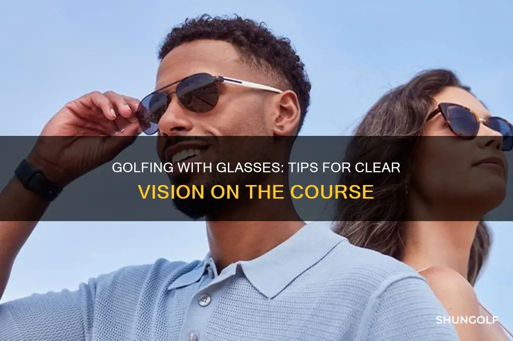 can you play golf with glasses