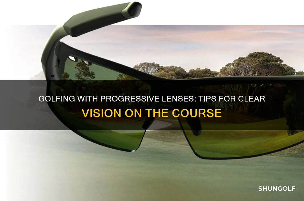can you play golf with progressive lenses