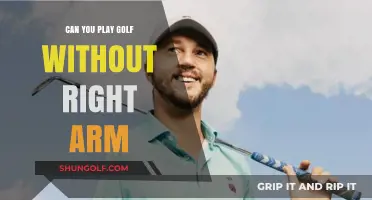 Playing Golf One-Armed: Overcoming Challenges Without Your Right Arm