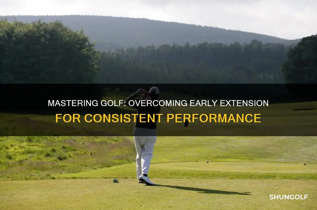 can you play good golf with early extension