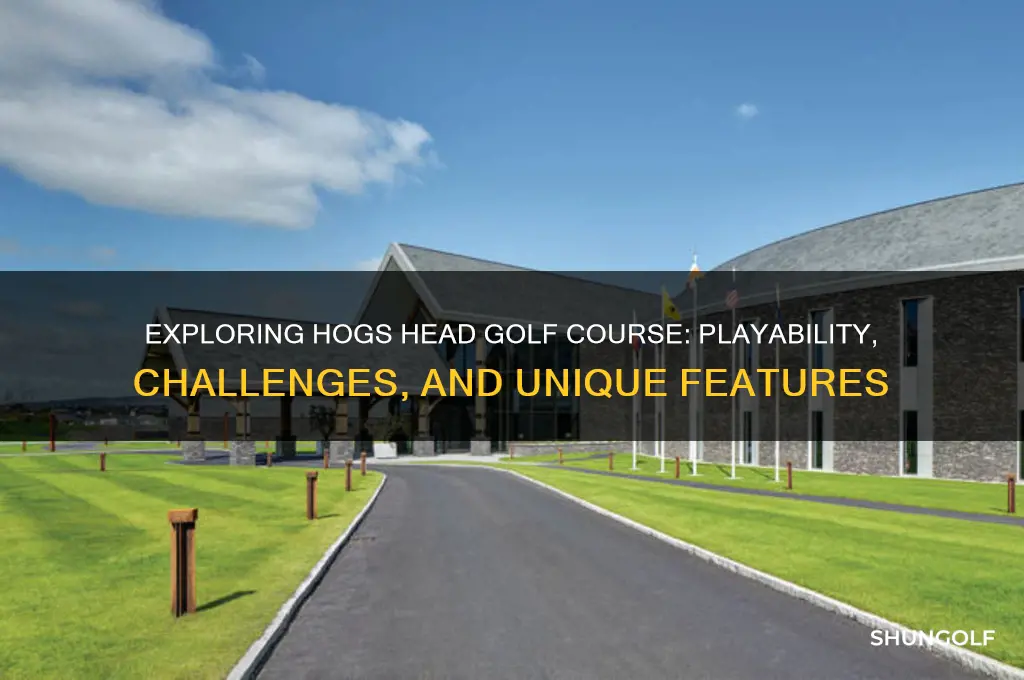 can you play hogs head golf course