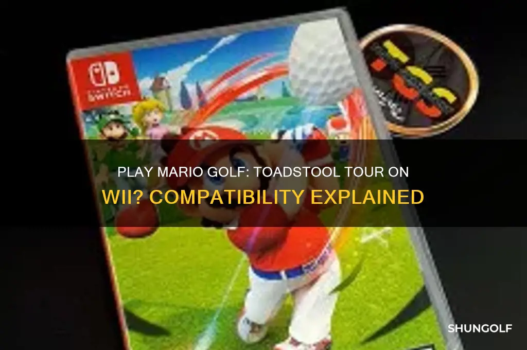 can you play mario golf toadstool tour on wii