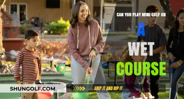 Playing Mini Golf in the Rain: Tips for Wet Course Fun