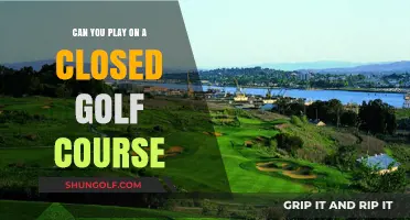 Playing on a Closed Golf Course: Rules, Risks, and Respecting Boundaries