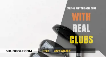 Can You Play The Golf Club Game with Real Golf Clubs?