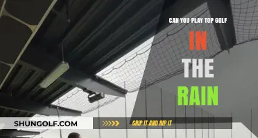 Playing Topgolf in the Rain: Tips and Safety Considerations
