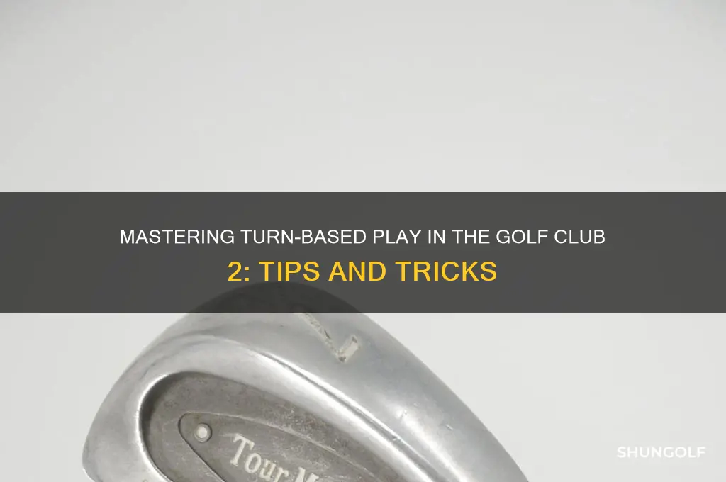 can you play turn based play on golf club 2