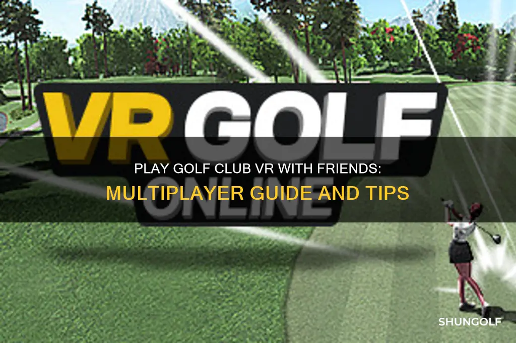 can you play with friends golf club vr