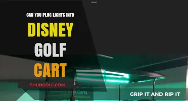 Can You Safely Plug Lights into a Disney Golf Cart?