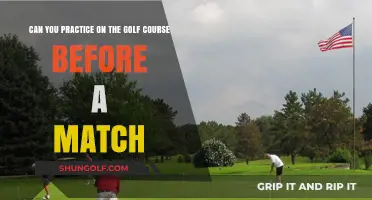 Pre-Match Golf Course Practice: Enhancing Performance or Breaking Etiquette?
