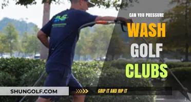 Can You Pressure Wash Golf Clubs? A Complete Cleaning Guide