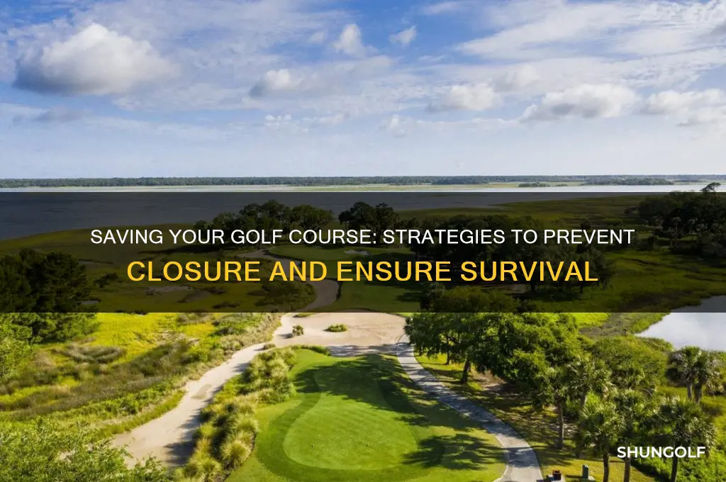 can you protect a golf course from closing