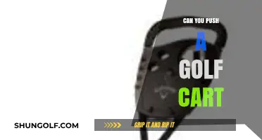 Can You Push a Golf Cart? Exploring Manual Mobility on the Course
