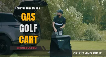 Push Starting a Gas Golf Cart: Is It Possible and Safe?