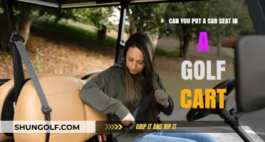 Can You Safely Install a Car Seat in a Golf Cart?